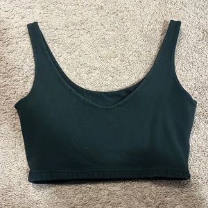 Brandy Melville Lydia tank dark green
